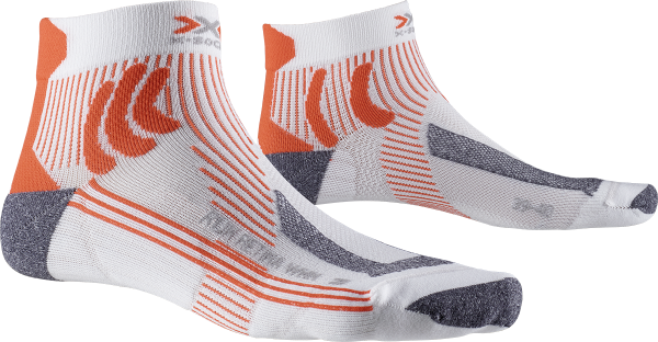 X-SOCKS Women Run Retina white/orange 37-38