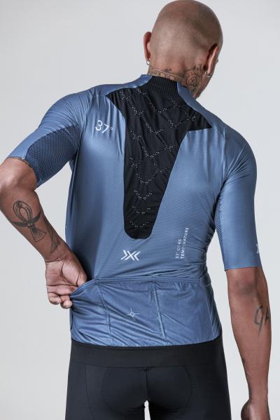 X-BIONIC Men CoreFusion Aero Jersey SH SL Mineral Blue L Produktbild 3