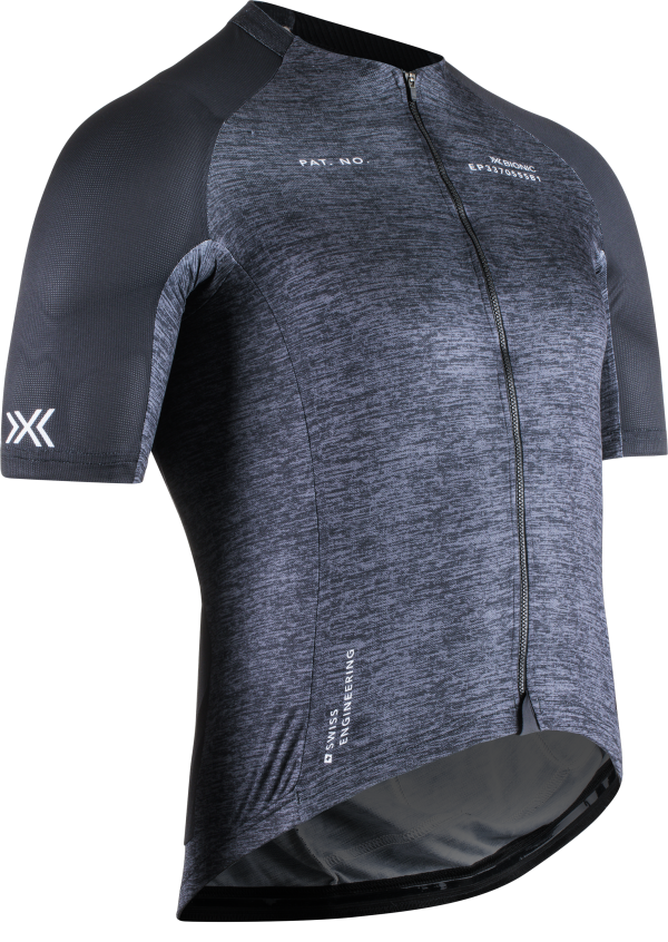 X-BIONIC Men CoreFusion Endurance Merino Jersey SH SL opal black melange S