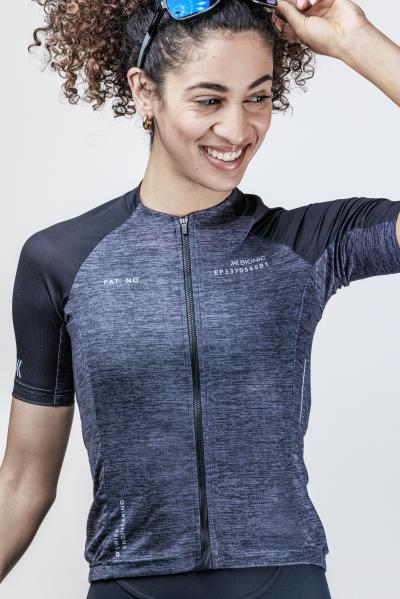 X-BIONIC Women CoreFusion Endurance Merino Jersey SH SL opal black melange L Produktbild 6