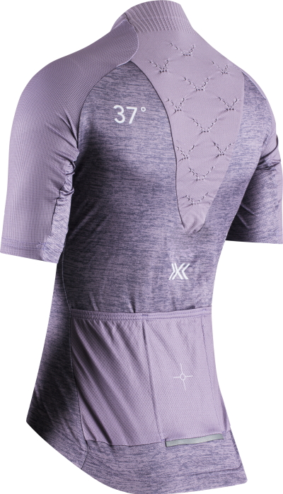 X-BIONIC Women CoreFusion Endurance Merino Jersey SH SL dusty lavender melange L Produktbild 1