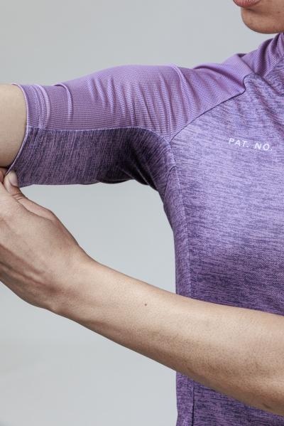 X-BIONIC Women CoreFusion Endurance Merino Jersey SH SL dusty lavender melange XL Produktbild 6