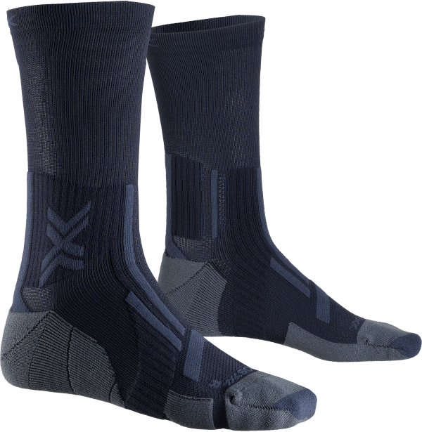 X-SOCKS Trail Run Perform Crew black/charcoal 45-47