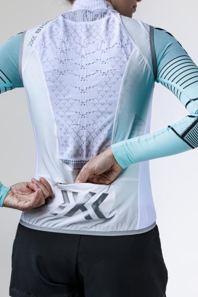 X-BIONIC Women Twyce Vest arctic white/pearl grey S Produktbild 3