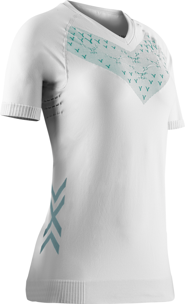 X-BIONIC Women Twyce Run Shirt SH SL white/clearwater L