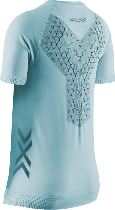 X-BIONIC Women Twyce Run Shirt SH SL clearwater/black L Produktbild 1
