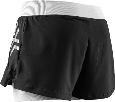 X-BIONIC Women Twyce Race 2in1 Shorts arctic white/pearl grey S Produktbild 1