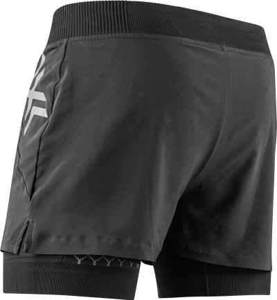 X-BIONIC Men Twyce Race 2in1 Shorts black/charcoal XL Produktbild 1
