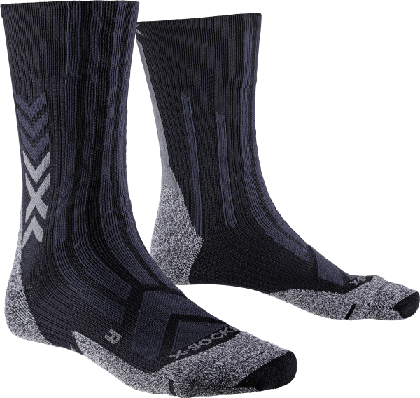 X-SOCKS Trek Perform Dual Layer Crew black/charcoal 45-47