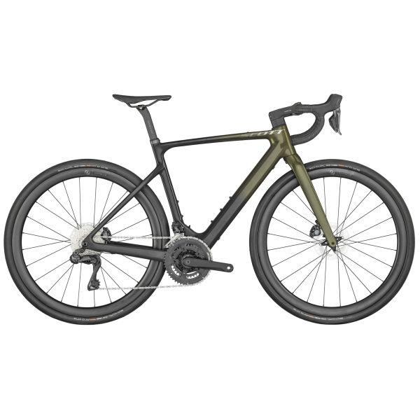 Scott Solace eRIDE 20 - Candy Green Yellow Flakes - XL58