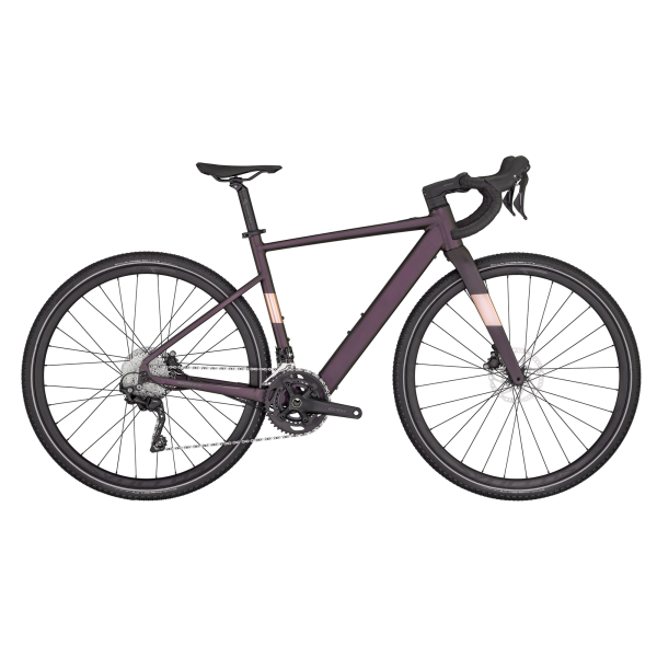 Scott Contessa Speedster Gravel eRIDE 25 - Burgundy Purple - M
