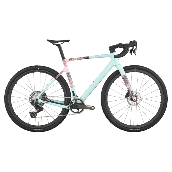 Scott Addict Gravel 10 - gelato blue/gelato pink - M