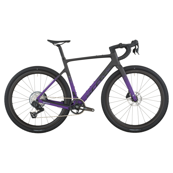 Scott Addict Gravel 20 - carbon black/indigo purple - XS