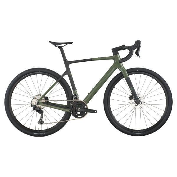 Scott Addict Gravel 40 - wenge green - S