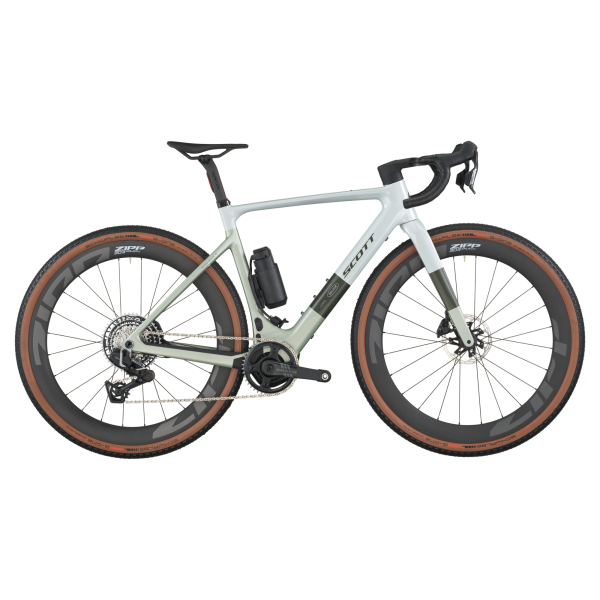 Scott Solace Gravel 10 - pale green/beluga grey - M