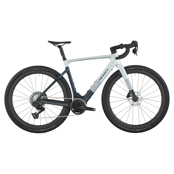 Scott Solace Gravel 20 - squid blue/beluga grey - L