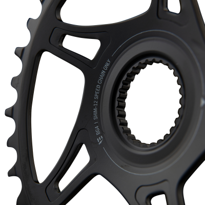 Race Face RaceFace Bosch G4 Chainring Shimano 1x12SPD 52CL 36T black Produktbild 2