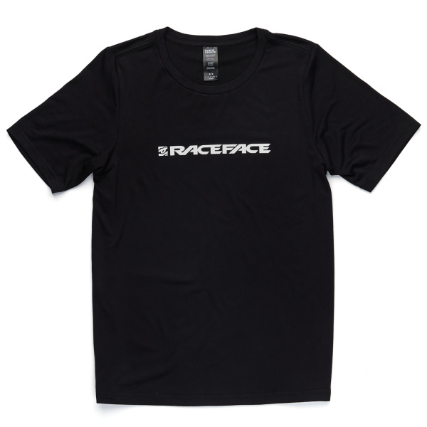Race Face Classic Logo SS Tee XXL black Herren