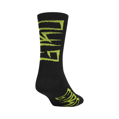 Giro Seasonal Merino Sock M black/lime breakdown Unisex Produktbild 1