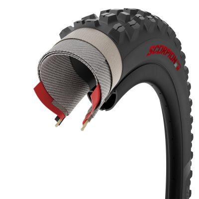 Pirelli Scorpion E-MTB M HyperWall V2 29x2.60 black/red Produktbild 1