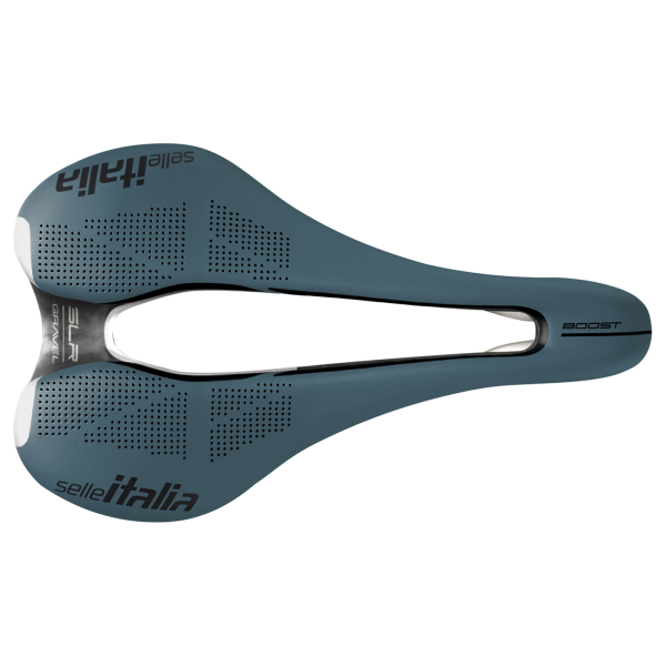 Selle Italia SLR Boost Gravel TI 316 Superflow S3 blue Unisex
