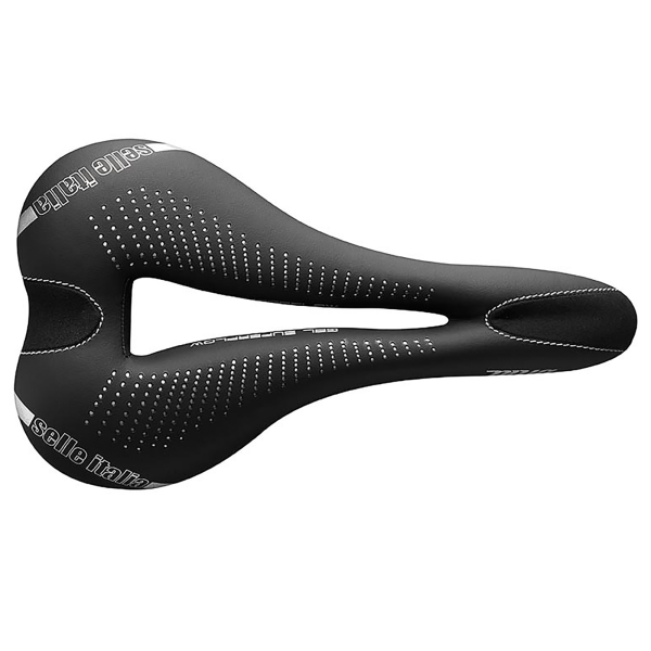 Selle Italia Diva Gel TI 316 Superflow S3 black Unisex
