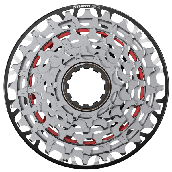 SRAM Cassette XS-797 XX DH Transmission AXS 7sp XD 10-24t black/silver