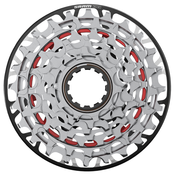 SRAM Cassette XS-797 XX DH Transmission AXS 7sp slim-XD 10-24t black/silver