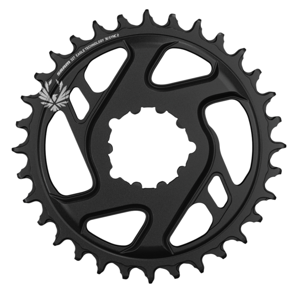 SRAM Chainring Eagle CF X-Sync2 DM 3mm Offset Boost 32T black