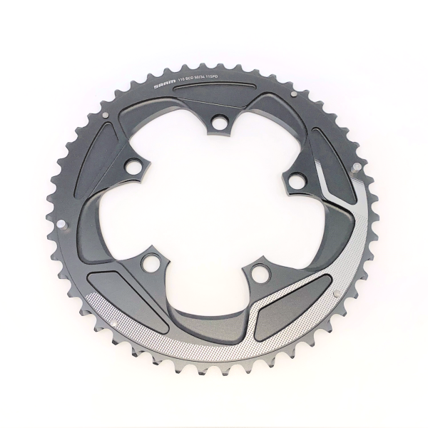 SRAM Chainring Rival22 110BCD Non-/Hidden-Bolt (50-34) 110x50T silver