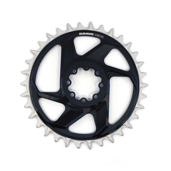 SRAM Chainring XX DH Transmission DM 8-bolt 6mm Offset 34T black
