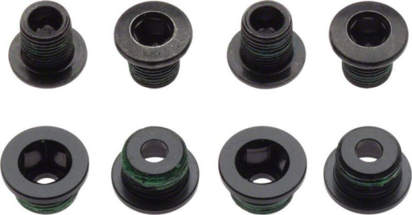 SRAM Chainring Bolt KIT 4X2 M10 ALU / M8 Steel QTY 4 one size black