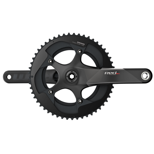 SRAM Crankset Red 22 / Red eTap BB386 175mm/53/39t natural carbon