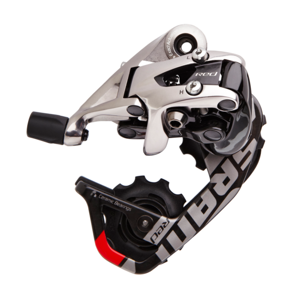 SRAM Rear Derailleur Red 10SP medium Cage max 32T Medium falcon grey