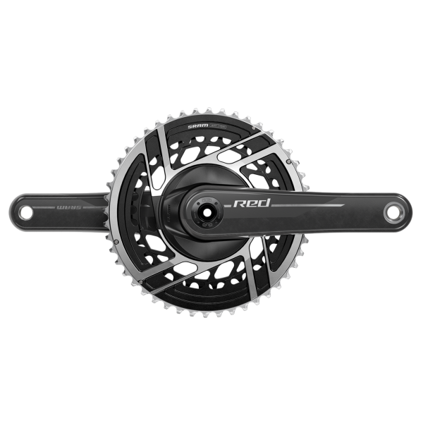 SRAM MY24 Crankset Red AXS 2x DUB 172.5mm/48/35t natural carbon