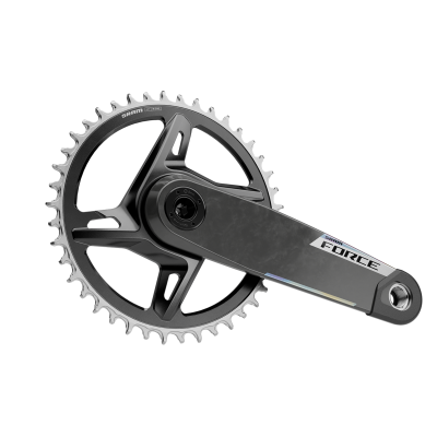 SRAM MY26 Crankset Force XPLR AXS Wide 1x DirectMount DUB 165mm/42t black/iridescent Produktbild 1