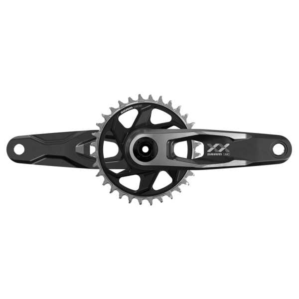 SRAM Crankset XX DH AXS Transmission DH DUB CL56.5 160mm/34t black/silver