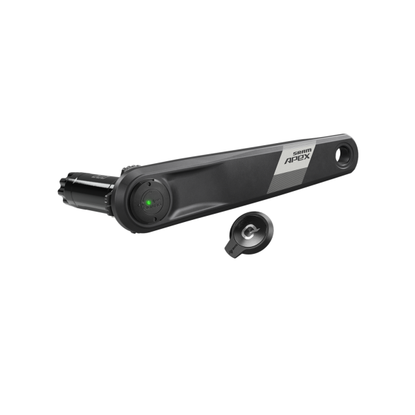 Quarq Power Meter Spindle and Left Arm Apex Wide DUB 175mm/Noringst black