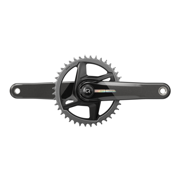 Quarq MY23 Power Meter Crankset Spindle Force AXS 1x DUB 175mm/40t black/iridescent