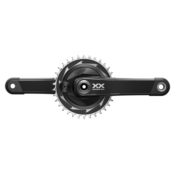 Quarq Power Meter Crankset Spider XX SL Eagle AXS Transmission Q168 DUB 170mm/34t black