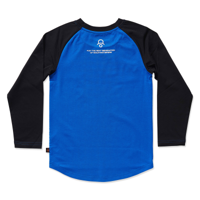 Kids Ride Shotgun Dino Windproof Kids MTB Jersey 6 Y blue Jungen Produktbild 4