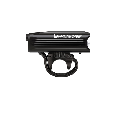Lezyne Mega Drive 2400+ Front one size black Produktbild 1