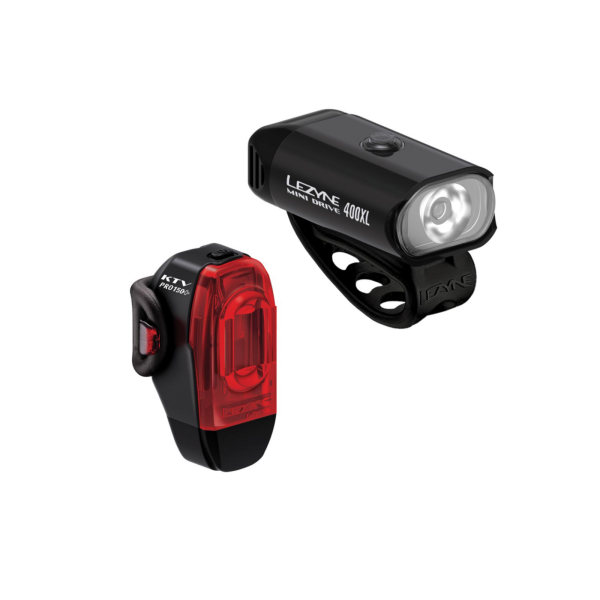 Lezyne Mini Drive 400XL / Ktv Drive Pro+ Pair one size black