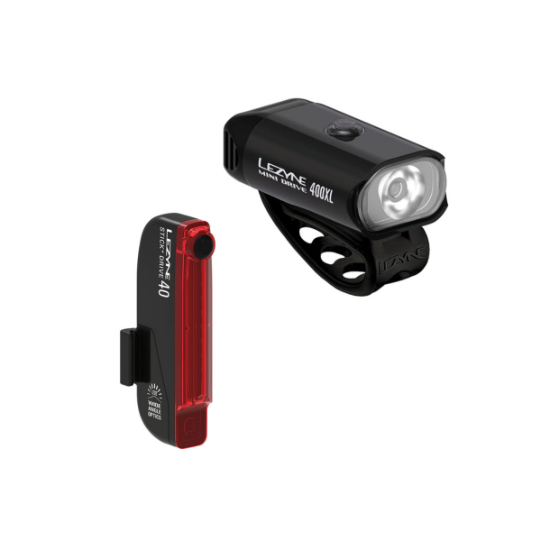 Lezyne Mini Drive 400XL / Stick+ Drive Pair one size black