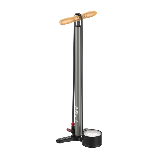 Lezyne Steel HV Floor Drive 3.5 ABS1 Pro one size flat grey