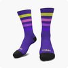 Socke Wabiks Stripes Morado (35-38)