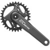 Shimano CUES U6000 Kurbel 9/10/11-fach 175mm 22/36 FC-U60002EX62 Linkglide  Schwarz 2x9;2x10;2x11 Fach, 175 mm