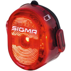 Sigma Rücklicht Nugget 2 15050, 0,5 Watt Power LED, USB charging, Clip Halterung  Black