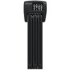 Abus Faltschloss Bordo Combo 6000C/90 LED Level9, schwarz  Schwarz 90 cm