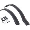 Hebie Schutzblech-Set Viper MTB 26-29  68/64mm breit schwarz  Schwarz 26;27.5;28;29 Zoll